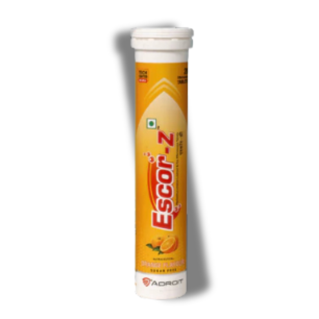 Escor-Z Sugar-Free Orange Effervescent Tablet with Zinc Immunity 20tablets